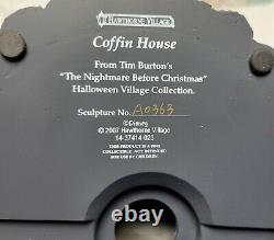 Hawthorne Village Coffin House Nightmare Before Christmas Halloween Collect #23