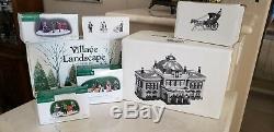 Hawthorne Village Collection of 27 Christmas Pieces from Dicken's Village Series