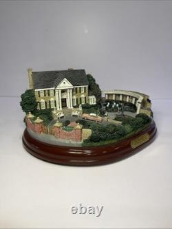 Hawthorne Village Graceland Elvis Lighted Sculpture 2002 #A1503