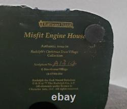 Hawthorne Village Misfit Engine House Rudolph's Christmas Town Collection Rare