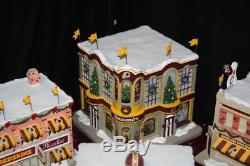 Hawthorne Village NFL Washington Redskins 15 Piece Set Christmas Display (2004)