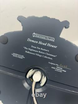 Hawthorne Village Nightmare Before Christmas Demon Head House Tim Burton's LTD