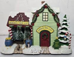 Hawthorne Village Rudolph Christmas Town Yukon's Tree Lot COA