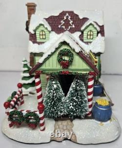 Hawthorne Village Rudolph Christmas Town Yukon's Tree Lot COA