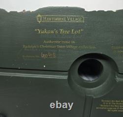 Hawthorne Village Rudolph Christmas Town Yukon's Tree Lot COA