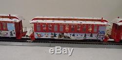 Hawthorne Village Rudolph Red Nosed Reindeer Christmas Town Express Train Set
