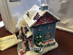 Hawthorne Village Rudolph's Christmas Town Book Shoppe Rare NIB