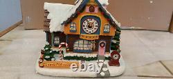 Hawthorne Village Rudolph's Christmas Town, Clock Shop NEW RARE