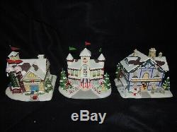 Hawthorne Village Rudolph's Christmas Town Complete Set
