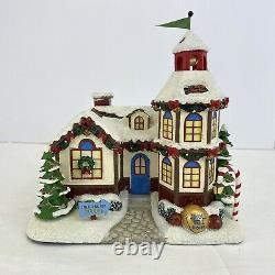 Hawthorne Village Rudolph's Christmas Town Jingle Jingle Jingle Bell Shop coa