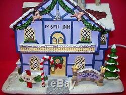 Hawthorne Village Rudolph's Christmas Town Misfit Inn HTF WithCOA 2005 (ACS)