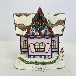 Hawthorne Village Rudolph's Christmas Town Quilt Shop RARE with COA