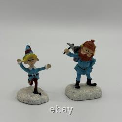 Hawthorne Village Rudolph's Christmas Town Village Collection Bundle Of 5 Sets