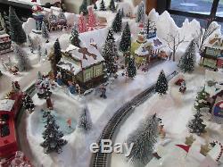 Hawthorne Village Rudolphs Christmas Town Village An Train Layout Ho On30 Train