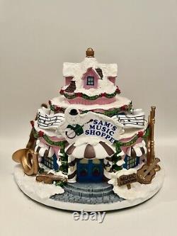 Hawthorne Village Sam's Music Shoppe Rudolph's Christmas Town Collection Rare