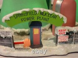 Hawthorne Village Simpsons Springfield Nuclear Power Plant Christmas Village COA