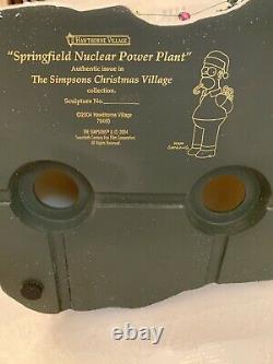 Hawthorne Village The Simpsons Springfield Nuclear Power Plant Christmas Village