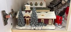 Hawthorne Village Thomas Kinkade Illuminated Resin Christmas Village Buildings