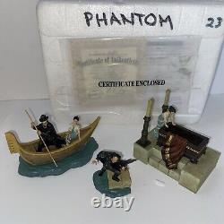 Hawthorne Village Universal Monsters PHANTOM OF THE OPERA ACCESSORY SET With COA