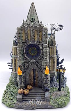 Hawthorne Village Universal Studios Monsters GOTHIC CATHEDRAL Box & COA