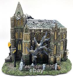 Hawthorne Village Universal Studios Monsters GOTHIC CATHEDRAL Box & COA