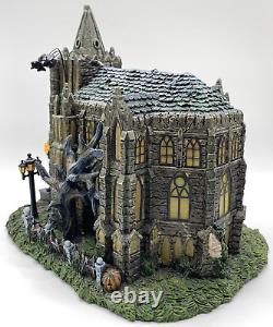 Hawthorne Village Universal Studios Monsters GOTHIC CATHEDRAL Box & COA