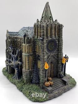 Hawthorne Village Universal Studios Monsters GOTHIC CATHEDRAL Box & COA