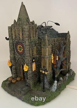 Hawthorne Village Universal Studios Monsters GOTHIC CATHEDRAL Box & COA