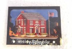 Hawthorne Village Welcome Mayberry Collection Mayberry Schoolhouse 1998 withLights
