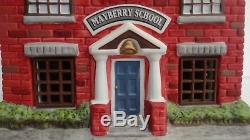 Hawthorne Village Welcome Mayberry Collection Mayberry Schoolhouse 1998 withLights