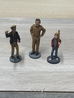 Hawthorne Welcome To Mayberry Village Opie Barney Fife & Andy Figurines