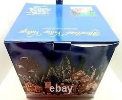 Heartland Valley Village Glen Arbor School Lighted Christmas NIB SEALED