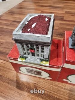 Historic Temple Square Christmas Village Tabernacle Salt Lake Temple Lion READ