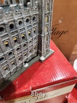 Historic Temple Square Christmas Village Tabernacle Salt Lake Temple Lion READ