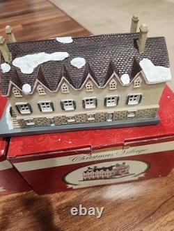 Historic Temple Square Christmas Village Tabernacle Salt Lake Temple Lion READ
