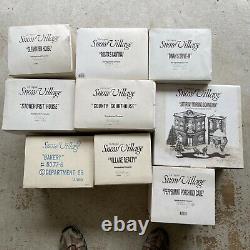 Holiday Collectible Department 56 Snow Village over 90 houses and 40 Accs