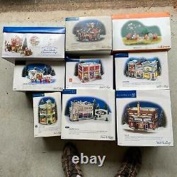 Holiday Collectible Department 56 Snow Village over 90 houses and 40 Accs