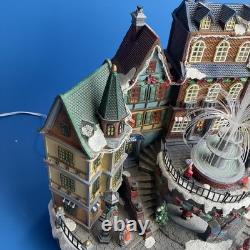 Holiday Living Animated Christmas Village Scene Musical Lights #1034122