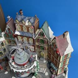 Holiday Living Animated Christmas Village Scene Musical Lights #1034122