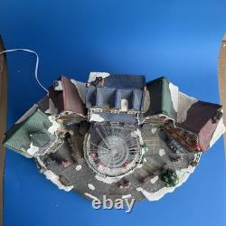 Holiday Living Animated Christmas Village Scene Musical Lights #1034122