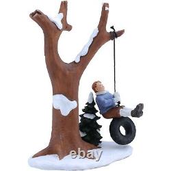 Holiday Time 4.625 Swing Figurine Christmas Village