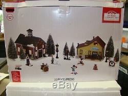 Holiday Time Christmas Village House 20 Piece Village House & Accessories Set