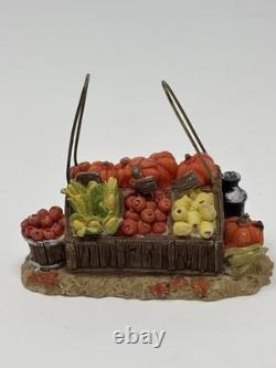 Holiday Time Thanksgiving Village House Lighted Set The Pumpkin Place 12 Pieces