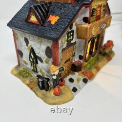 Holiday Time Thanksgiving Village House Lighted Set The Pumpkin Place 12 Pieces