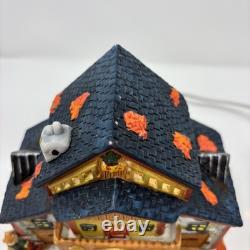 Holiday Time Thanksgiving Village House Lighted Set The Pumpkin Place 12 Pieces