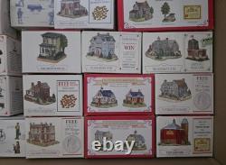 Huge Liberty Falls Village Lot 80+ Buildings Figures Accessories with Boxes