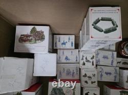 Huge Liberty Falls Village Lot 80+ Buildings Figures Accessories with Boxes