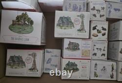 Huge Liberty Falls Village Lot 80+ Buildings Figures Accessories with Boxes