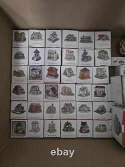 Huge Liberty Falls Village Lot 80+ Buildings Figures Accessories with Boxes
