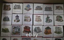 Huge Liberty Falls Village Lot 80+ Buildings Figures Accessories with Boxes